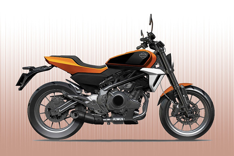 Proyecto de Harley-Davidson para su nueva 350